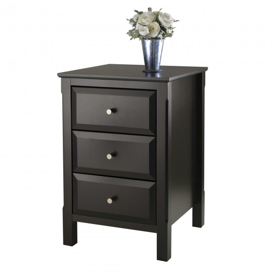 Timmy Accent Table, Nightstand, Black