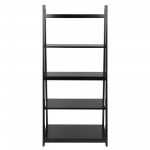 Adam 5-Tier A-Frame Shelf, Black