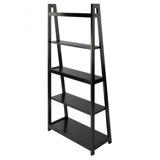 Adam 5-Tier A-Frame Shelf, Black