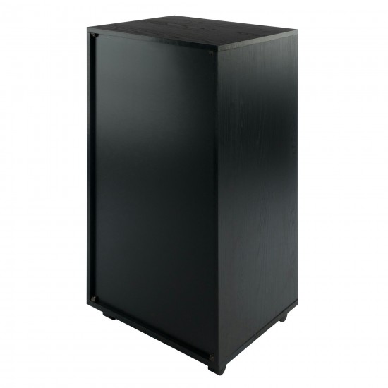 Halifax 7-Drawer Cabinet, Black