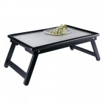 Ambra Breakfast Tray, Black & White