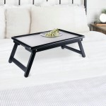 Ambra Breakfast Tray, Black & White