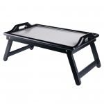 Reena Breakfast Tray, Black and White