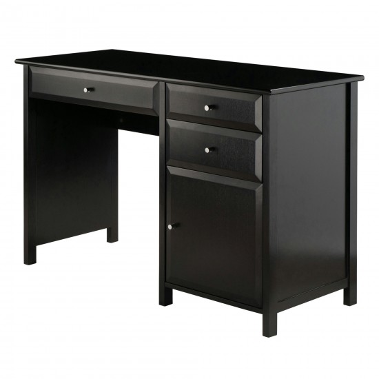 Delta Home Office Writing Desk, Black