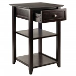 Burke Home Office Printer Stand, Coffee