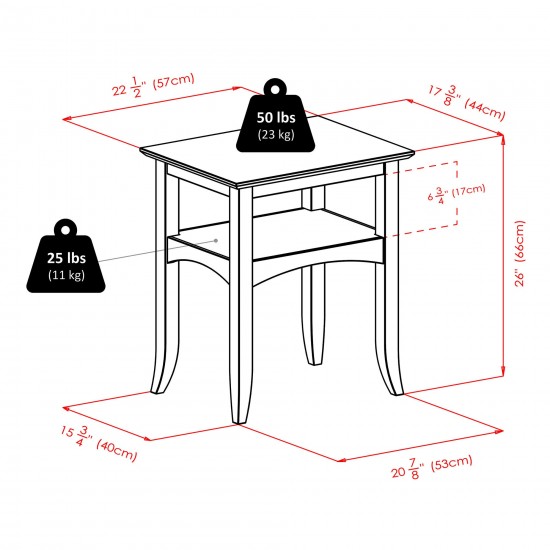 Camden Accent Table, Coffee