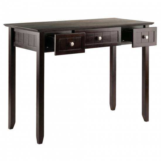 Burke Home Office Writing Desk, Coffee