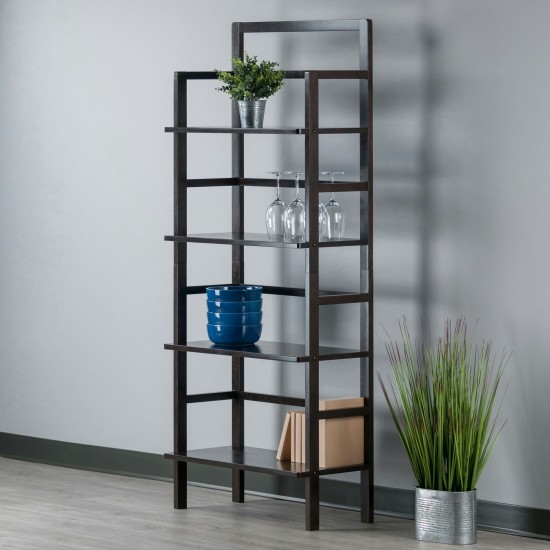 Aiden 4-Tier Baker's Rack, Coffee