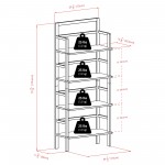 Aiden 4-Tier Baker's Rack, Coffee