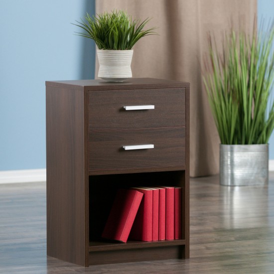 Molina Accent Table, Nightstand, Cocoa