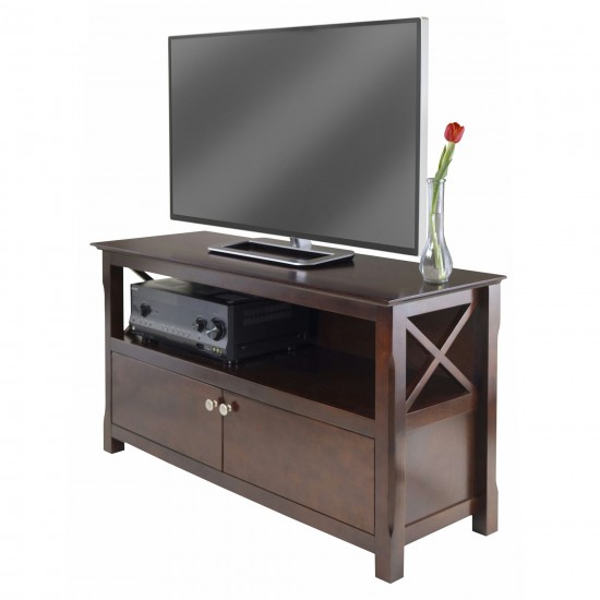 Xola TV Stand, Cappuccino