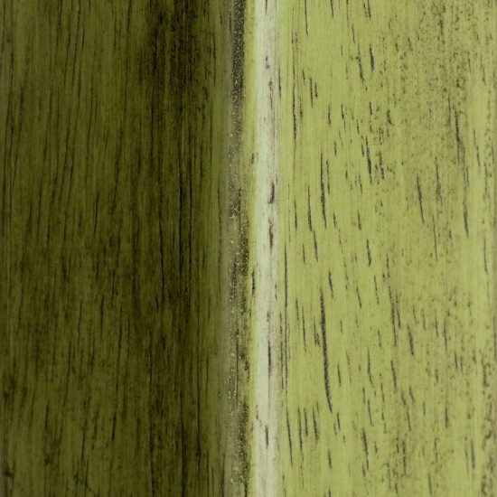 Ivy Bar Stool, Rustic Green and Walnut