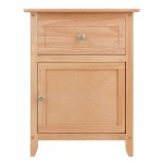 Eugene Accent Table, Nightstand, Natural