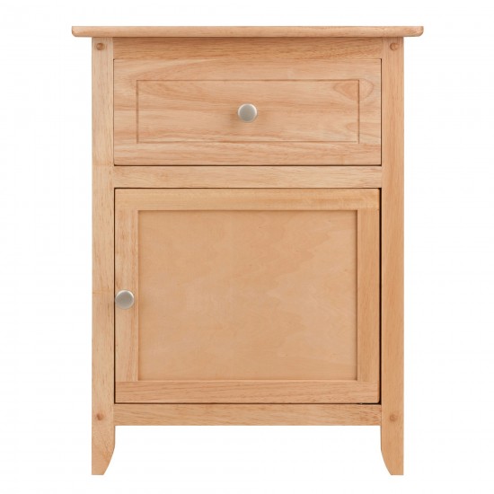 Eugene Accent Table, Nightstand, Natural