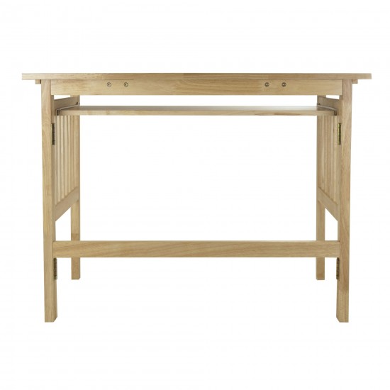 Mission Foldable Computer Desk, Natural