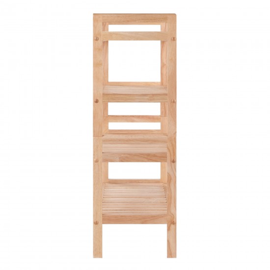 Mercury 2-Pc Stackable Shoe Rack Set, Natural