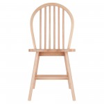 Windsor 2-Pc Chair Set, Natural