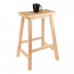 Satori Saddle Seat Counter Stool, Natural