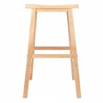 Satori Saddle Seat Bar Stool, Natural