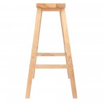 Satori Saddle Seat Bar Stool, Natural