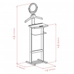 Carson Valet Stand, Espresso