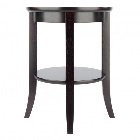 Genoa End Table, Espresso