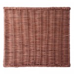 Leo 3-Pc Wicker Basket Set, Small, Walnut Rattan