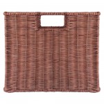 Leo 3-Pc Wicker Basket Set, Small, Walnut Rattan