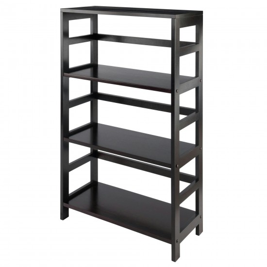 Leo 3-Tier Storage Shelf, Espresso