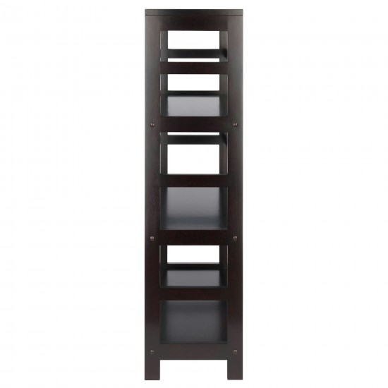 Leo 3-Tier Storage Shelf, Espresso