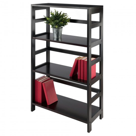 Leo 3-Tier Storage Shelf, Espresso