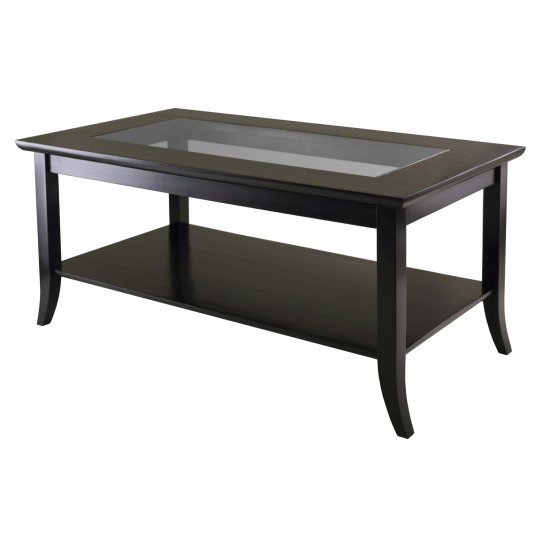 Genoa Rectangular Coffee Table, Espresso