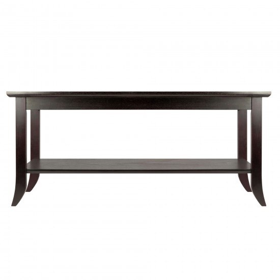 Genoa Rectangular Coffee Table, Espresso