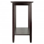 Genoa Rectangular Console Table, Espresso