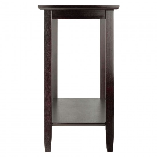 Genoa Rectangular Console Table, Espresso