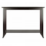 Genoa Rectangular Console Table, Espresso