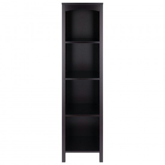 Terrace 5-Tier Storage Shelf, Espresso