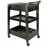 Jeston Entertainment Cart, Espresso