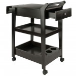 Jeston Entertainment Cart, Espresso