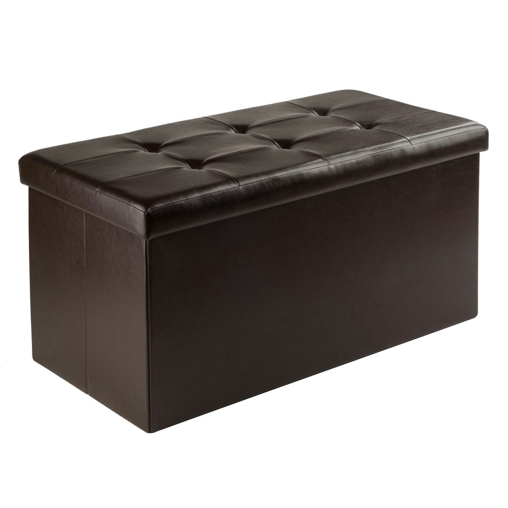 Ashford Rectangular Storage Ottoman, Espresso