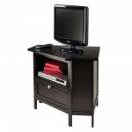 Zena Corner TV and Media Stand, Espresso