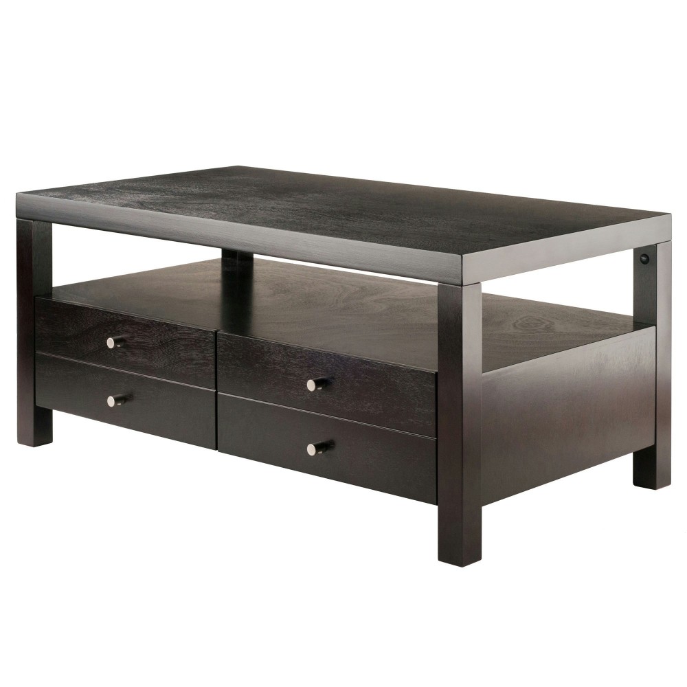 Copenhagen Coffee Table, Espresso Copenhagen Coffee Table, Espresso