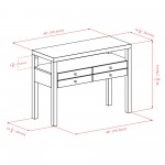 Copenhagen Console Table, Espresso