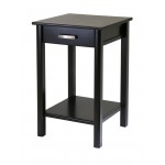 Liso End Table, Espresso