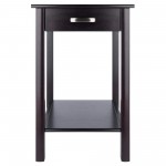 Liso End Table, Espresso