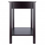 Liso End Table, Espresso