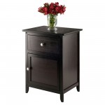 Eugene Accent Table, Nightstand, Espresso