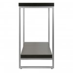 Jared Console Table, Gray and Espresso