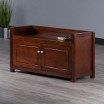 Charleston Storage Bench, Walnut