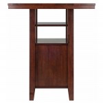 Albany High Table with Cabinet, Walnut